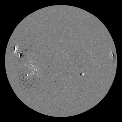 Image of Sun's magnetic field