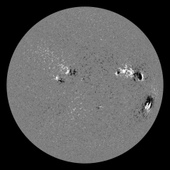 Image of Sun's magnetic field