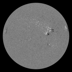 Image of Sun's magnetic field