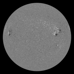 Image of Sun's magnetic field