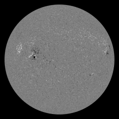 Image of Sun's magnetic field