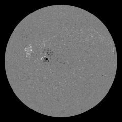 Image of Sun's magnetic field