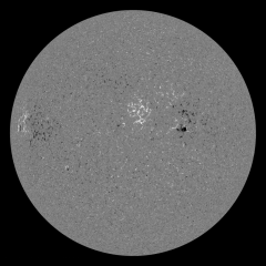 Image of Sun's magnetic field