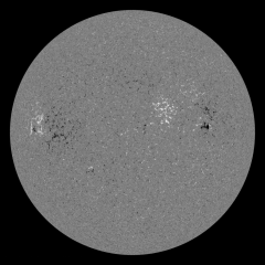 Image of Sun's magnetic field