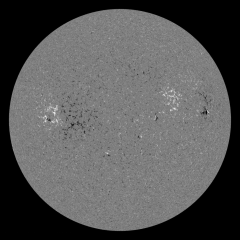 Image of Sun's magnetic field