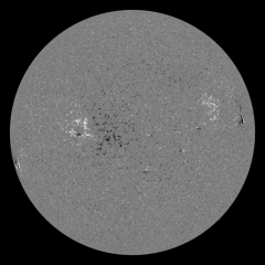 Image of Sun's magnetic field