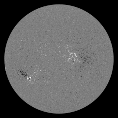 Image of Sun's magnetic field