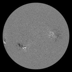 Image of Sun's magnetic field