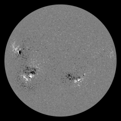 Image of Sun's magnetic field