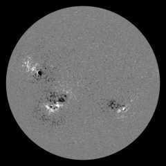 Image of Sun's magnetic field