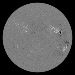 Image of Sun's magnetic field