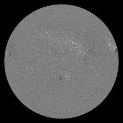 Image of Sun's magnetic field