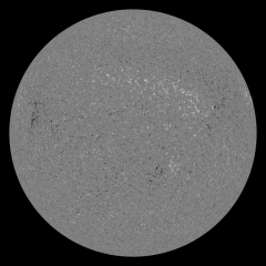 Image of Sun's magnetic field