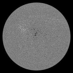 Image of Sun's magnetic field