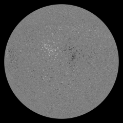 Image of Sun's magnetic field