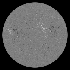 Image of Sun's magnetic field