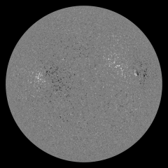 Image of Sun's magnetic field