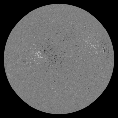 Image of Sun's magnetic field