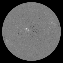 Image of Sun's magnetic field