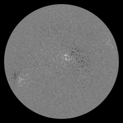 Image of Sun's magnetic field