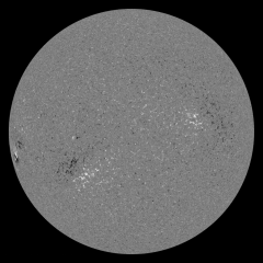 Image of Sun's magnetic field