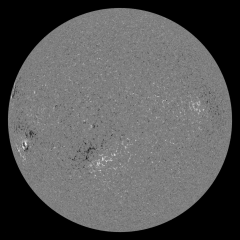 Image of Sun's magnetic field