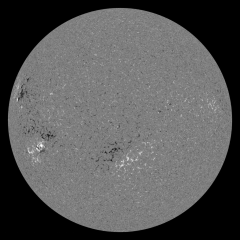 Image of Sun's magnetic field