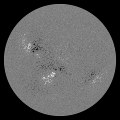 Image of Sun's magnetic field