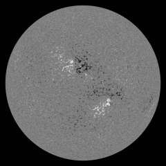 Image of Sun's magnetic field