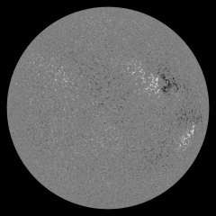 Image of Sun's magnetic field