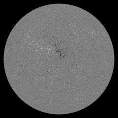 Image of Sun's magnetic field