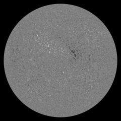 Image of Sun's magnetic field