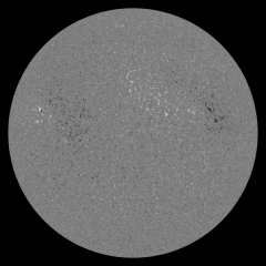 Image of Sun's magnetic field