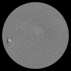 Image of Sun's magnetic field