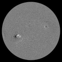 Image of Sun's magnetic field