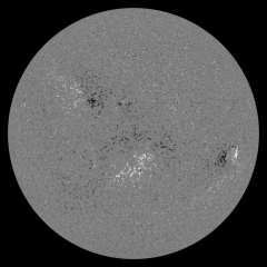 Image of Sun's magnetic field