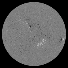 Image of Sun's magnetic field