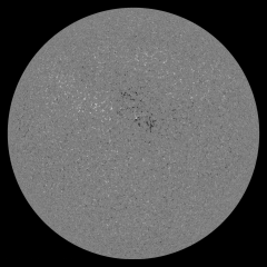 Image of Sun's magnetic field