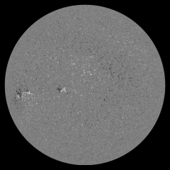 Image of Sun's magnetic field