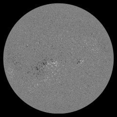 Image of Sun's magnetic field