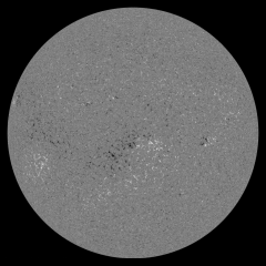 Image of Sun's magnetic field