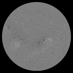 Image of Sun's magnetic field