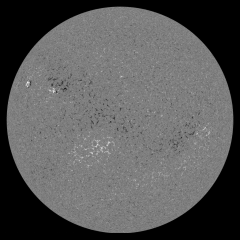 Image of Sun's magnetic field