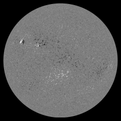 Image of Sun's magnetic field