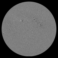 Image of Sun's magnetic field