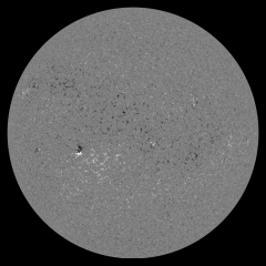 Image of Sun's magnetic field