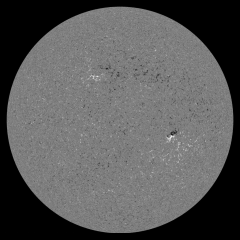 Image of Sun's magnetic field