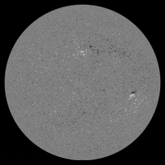 Image of Sun's magnetic field