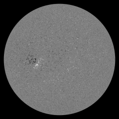 Image of Sun's magnetic field