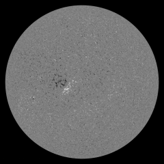 Image of Sun's magnetic field